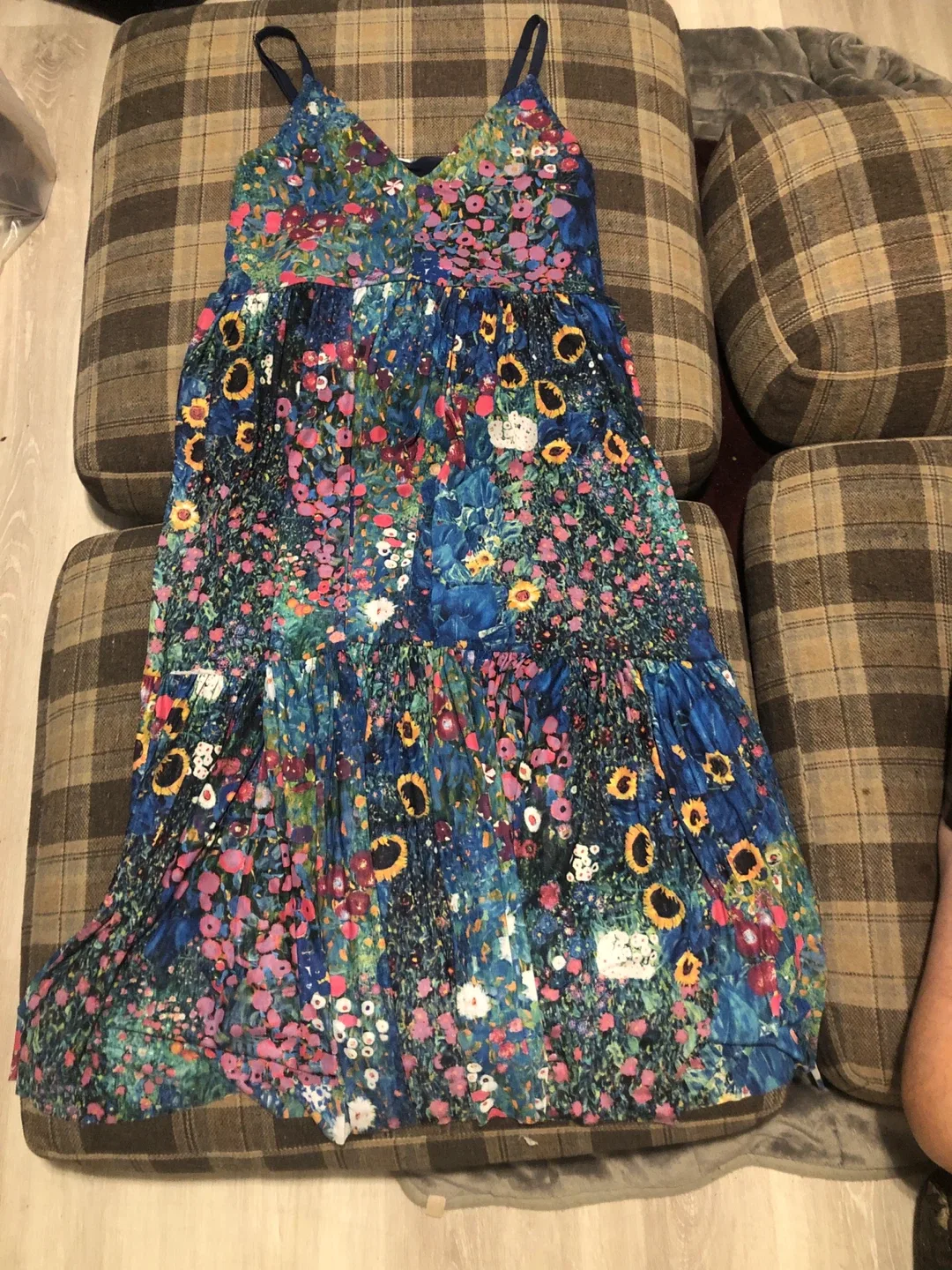 Floral Print Maxi Dress thumbnail