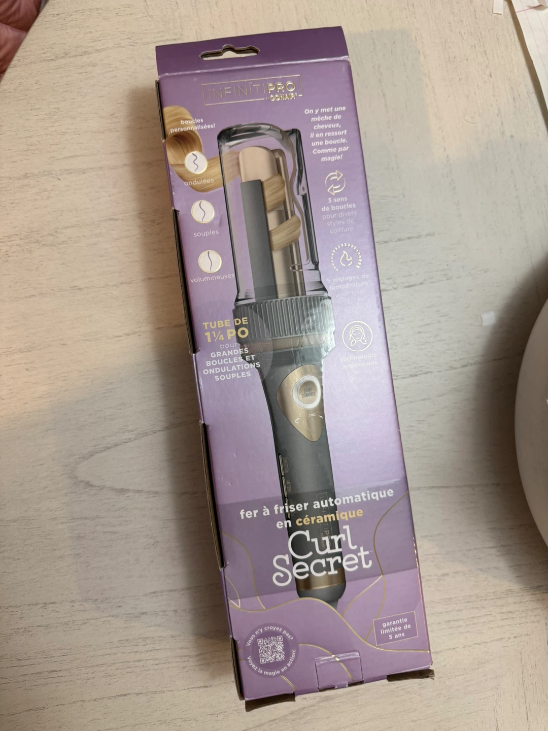 Infiniti Pro Curl Secret Ceramic Auto Curler - NEW - photo 2