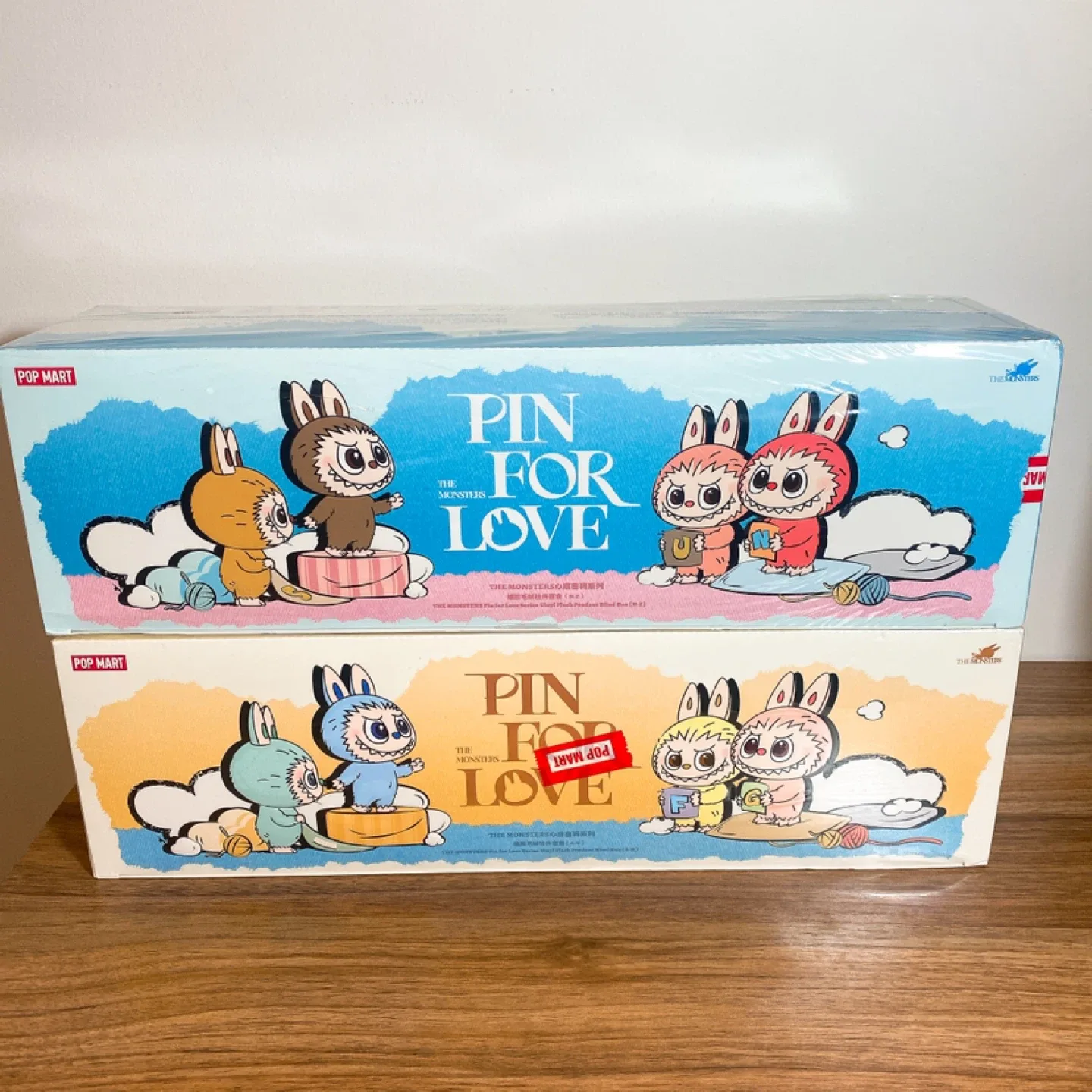 POP MART The Monsters Pin For Love Blind Box thumbnail