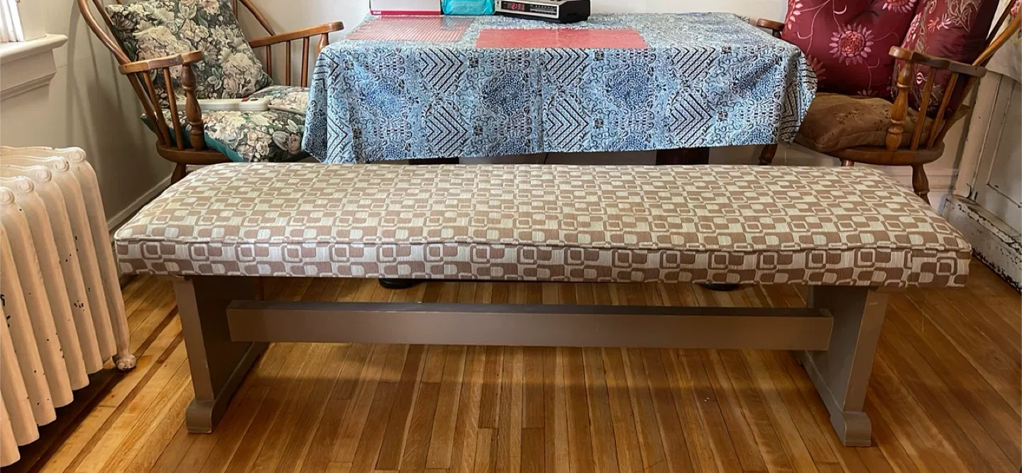 Upholstered Bench - 65 inches long thumbnail