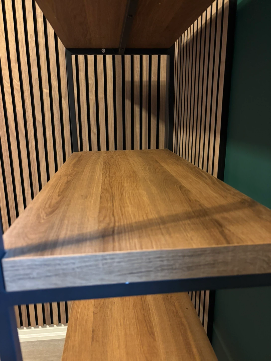 Wood and Metal Shelf - photo 3