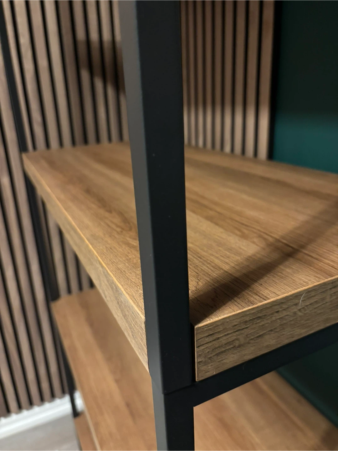 Wood and Metal Shelf - photo 2