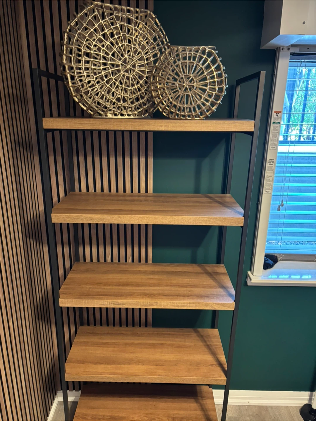Wood and Metal Shelf - photo 5