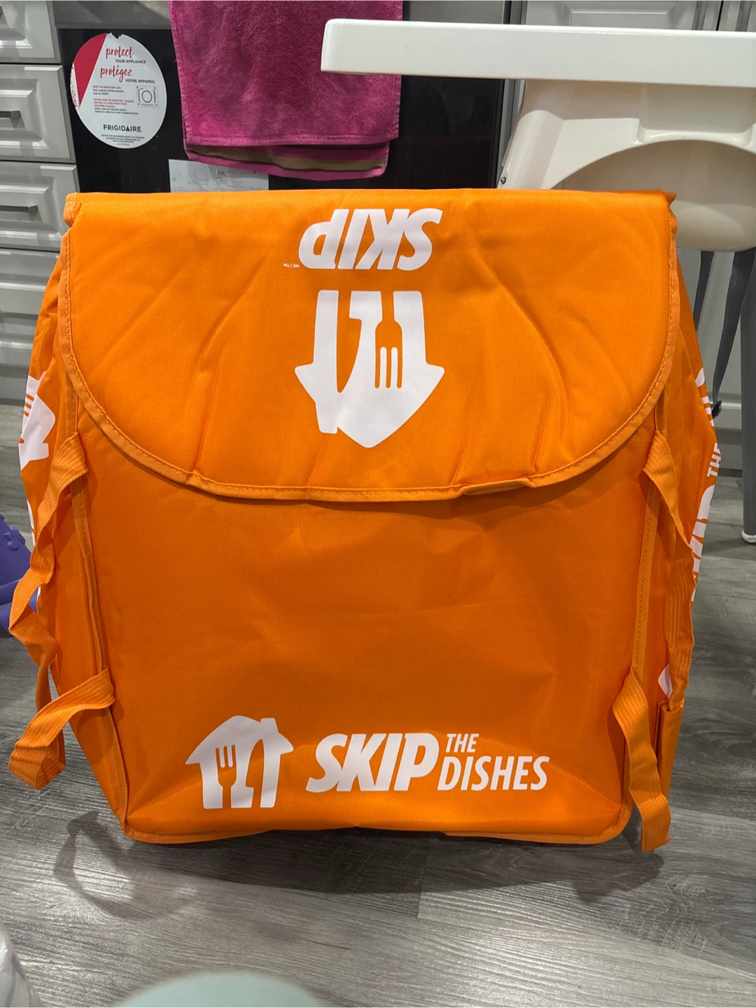 Skip The Dishes Delivery Bag - Orange