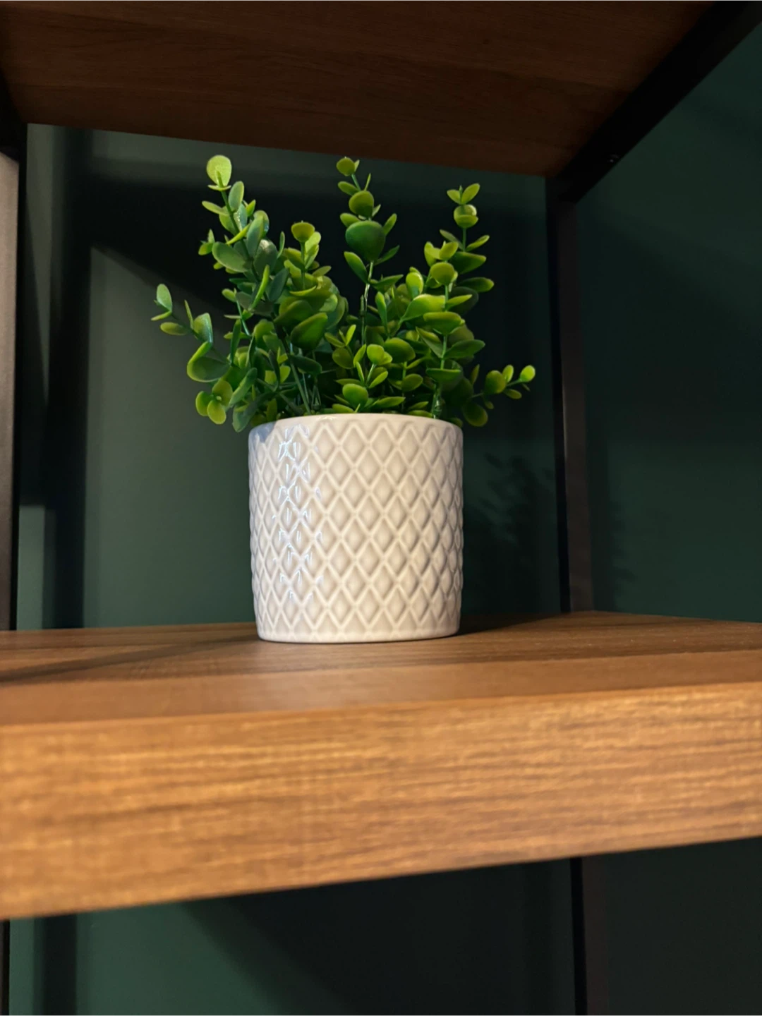 Wood and Metal Bookshelf with Cabinet - photo 3