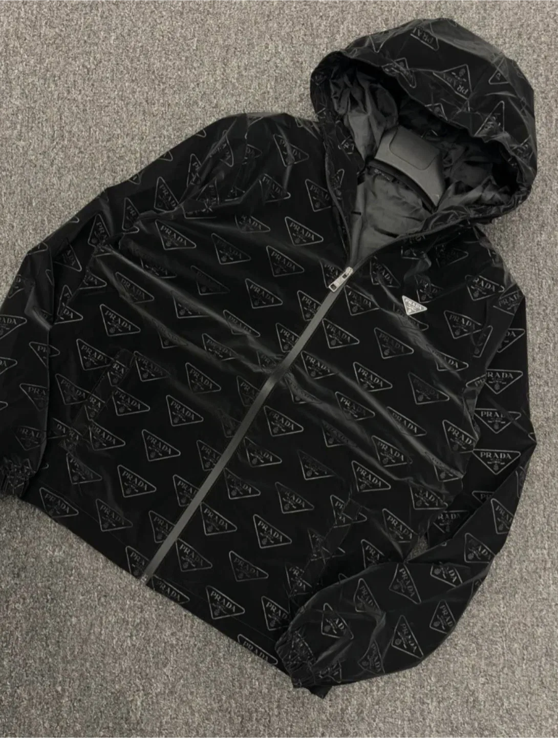Prada Black wlndbreaker thumbnail