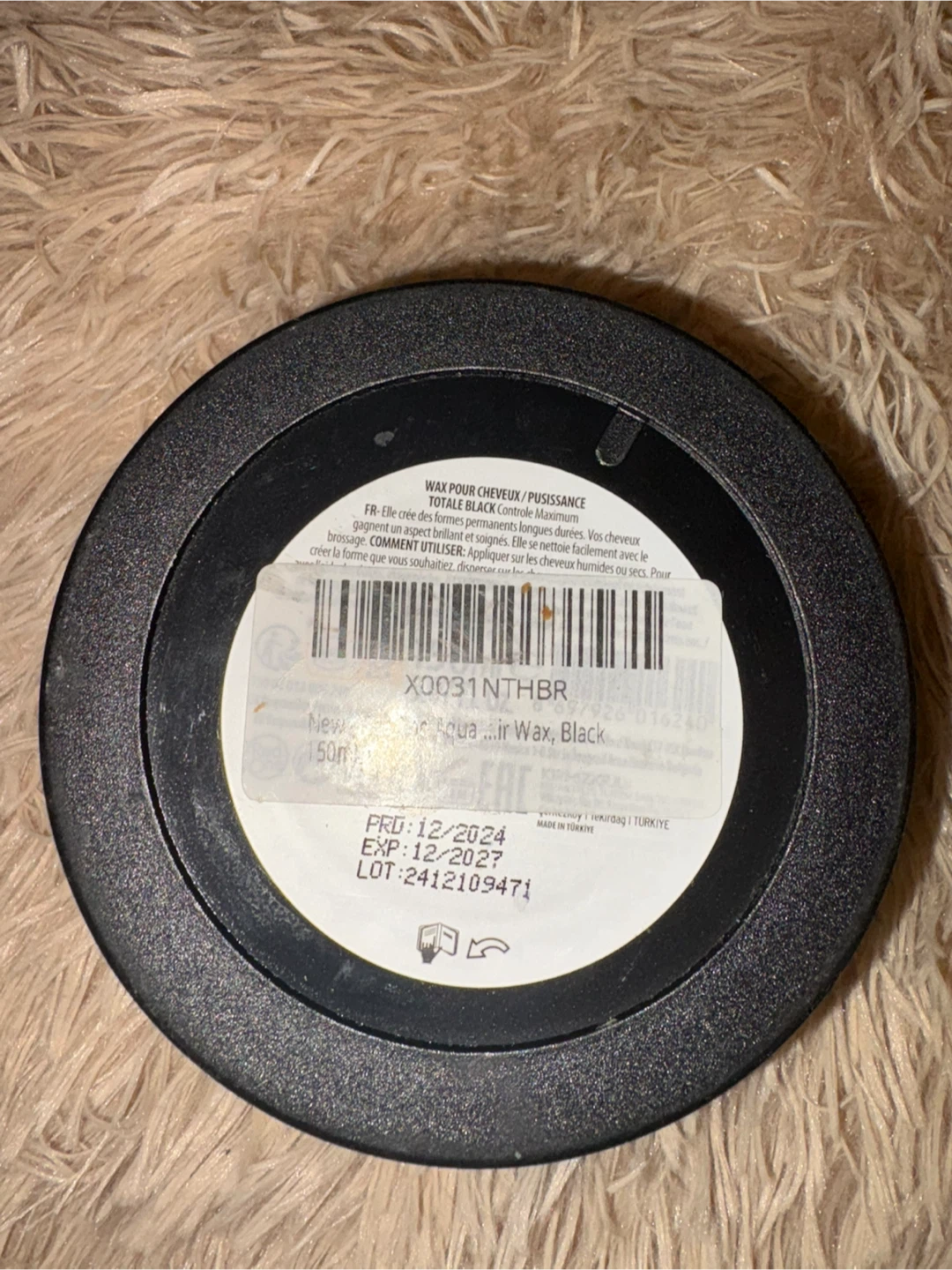 RedOne Black Aqua Hair Gel Wax 150ml - photo 3