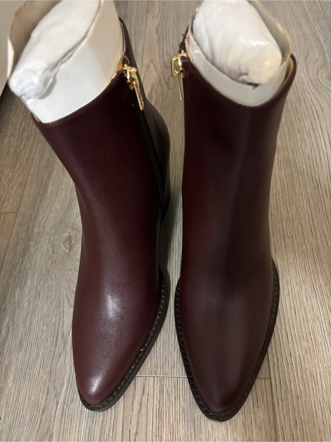 New Coach Leather Heeled Ankle Boots - photo 4