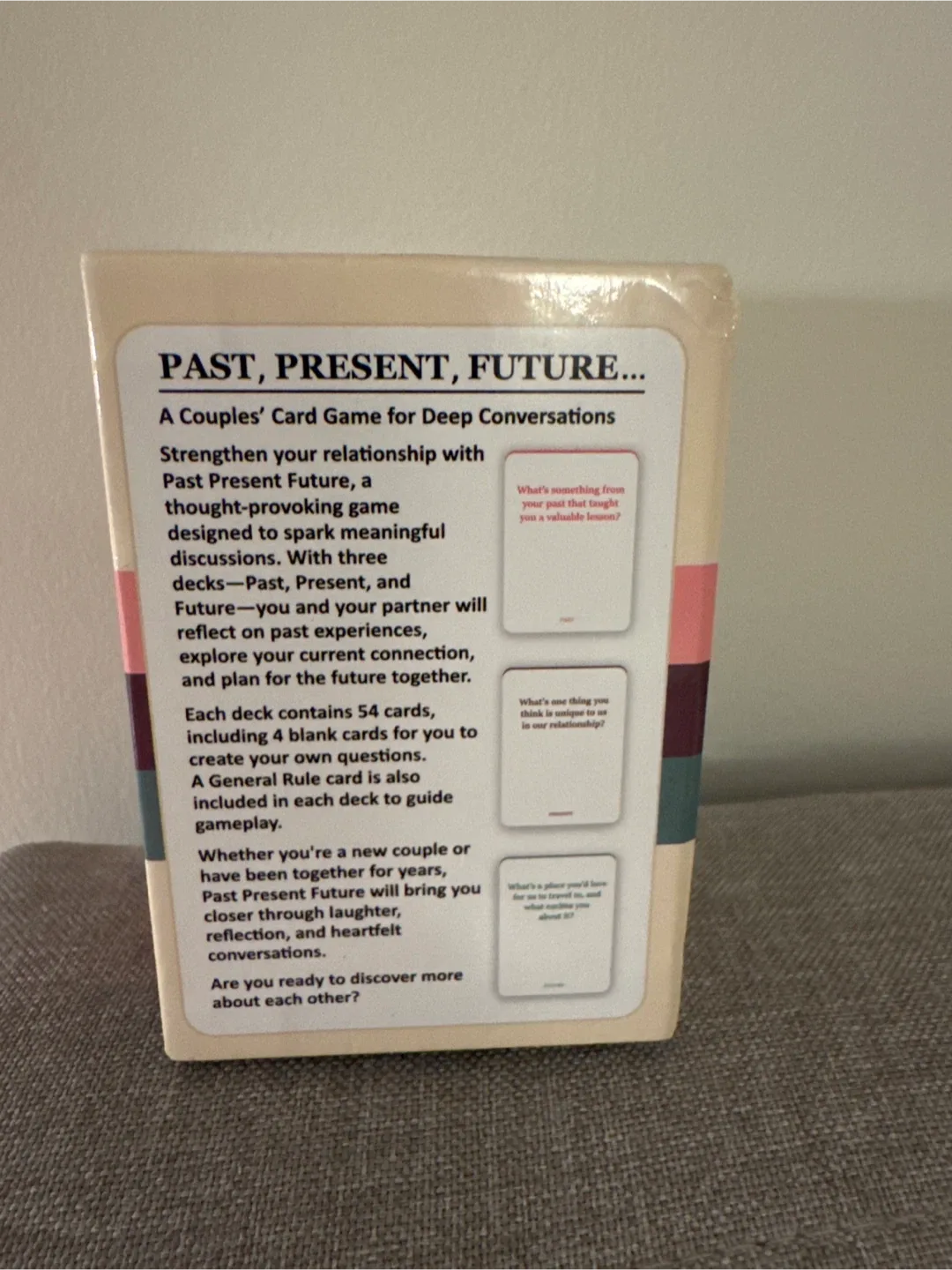 Past, Present, Future Couples' Card Game image indicator(3)