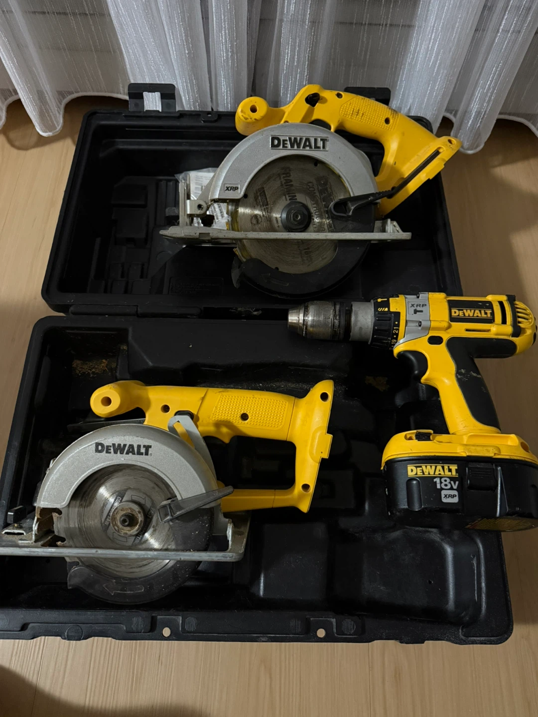DeWalt Circular Saws and Drill Combo