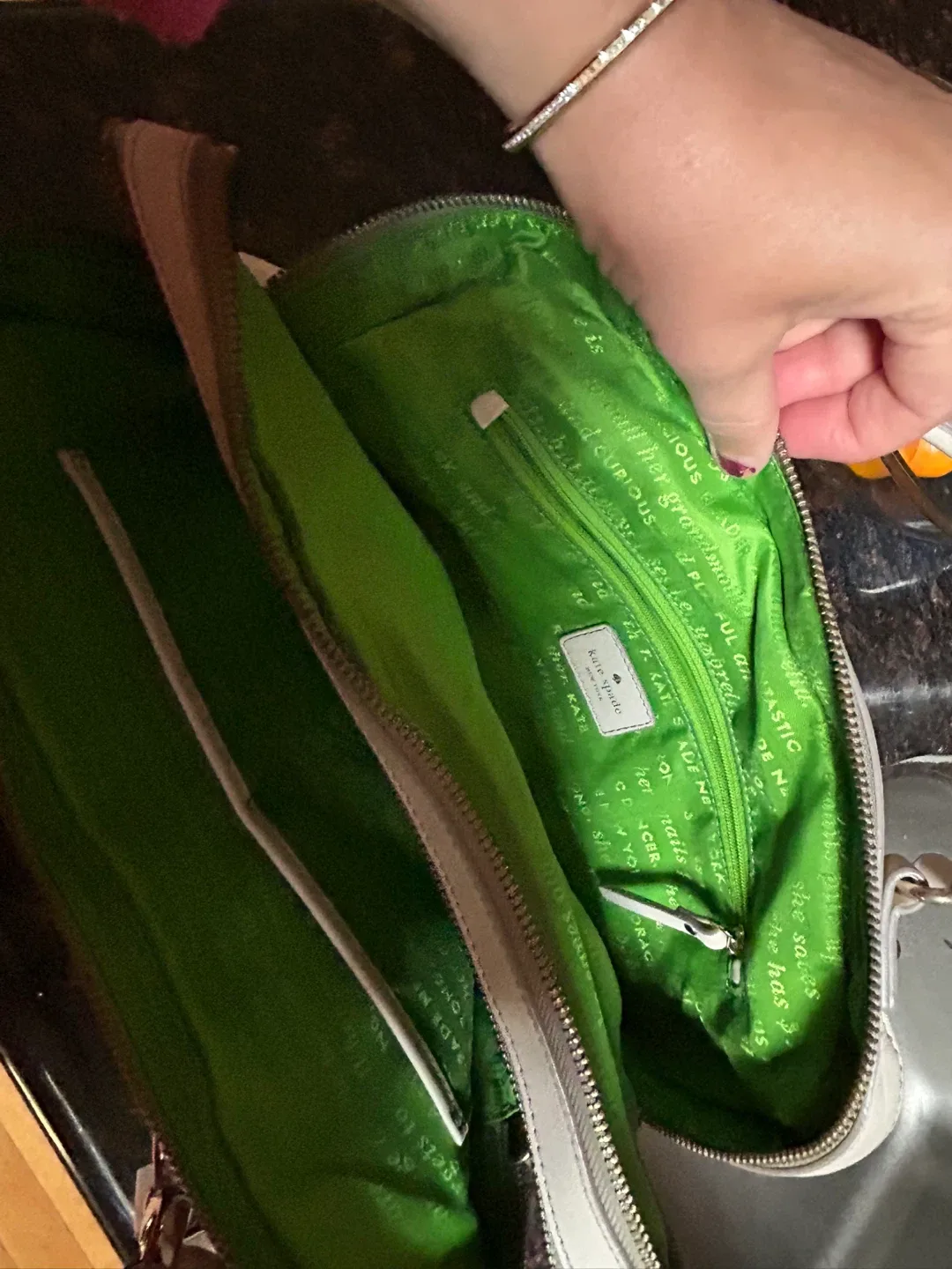 Kate Spade Satchel Handbag image indicator(6)