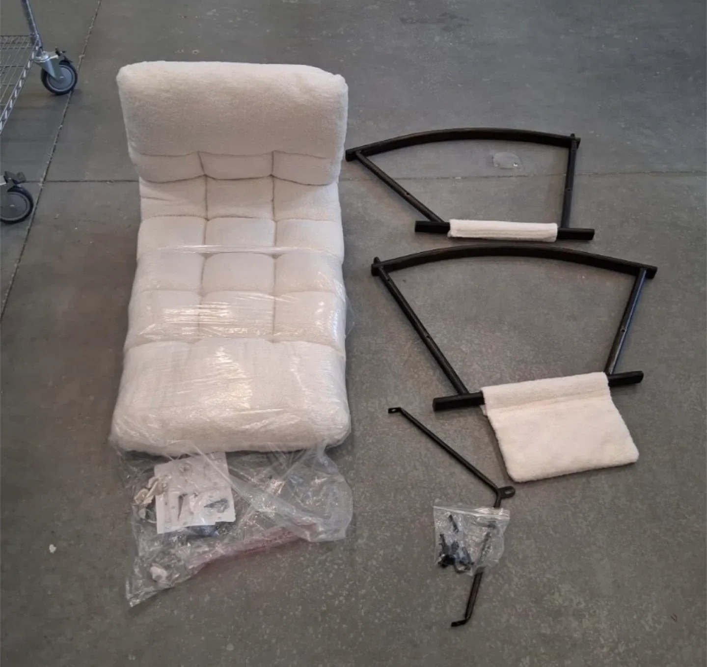 Ebern Designs Rocking Chair - Teddy White - New in Box image indicator(4)