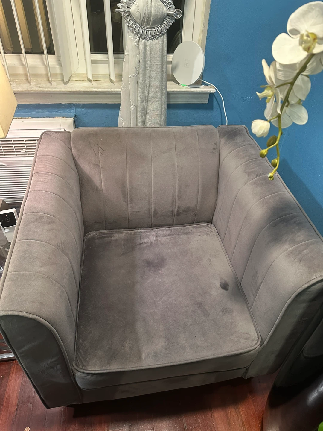 Gray Loveseat, Sofa and Armchair Set - photo 3