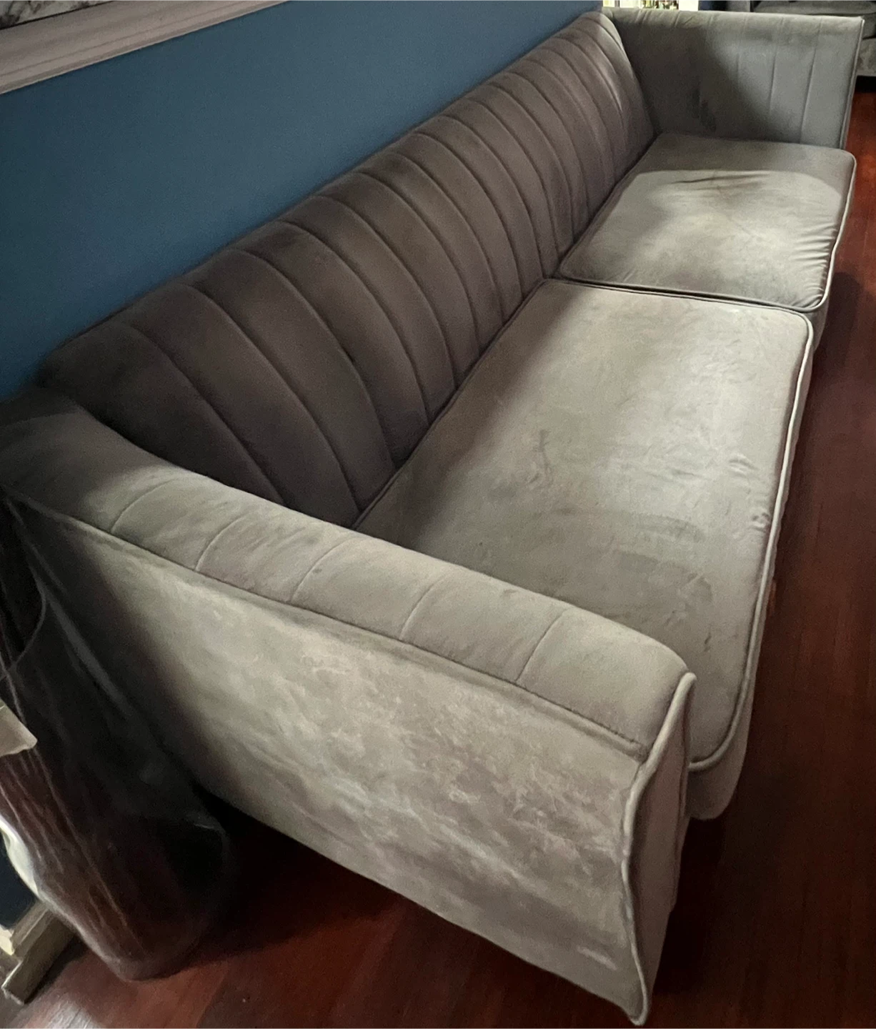 Gray Loveseat, Sofa and Armchair Set - photo 5