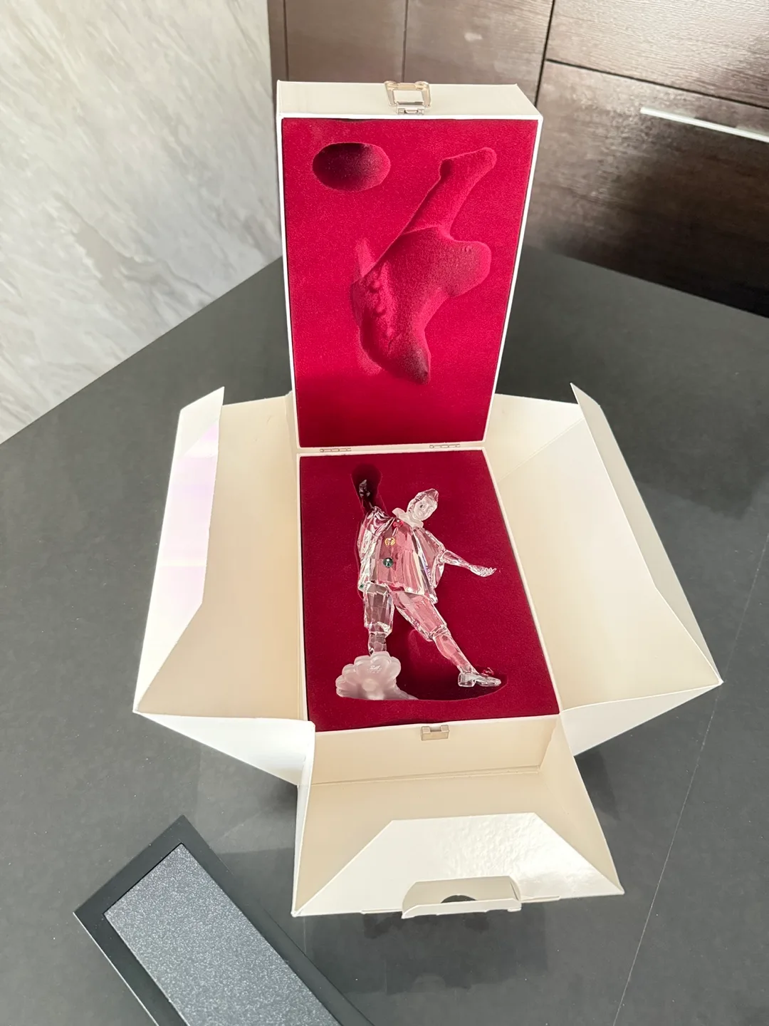 Swarovski Pierrot Crystal Figurine with Box thumbnail