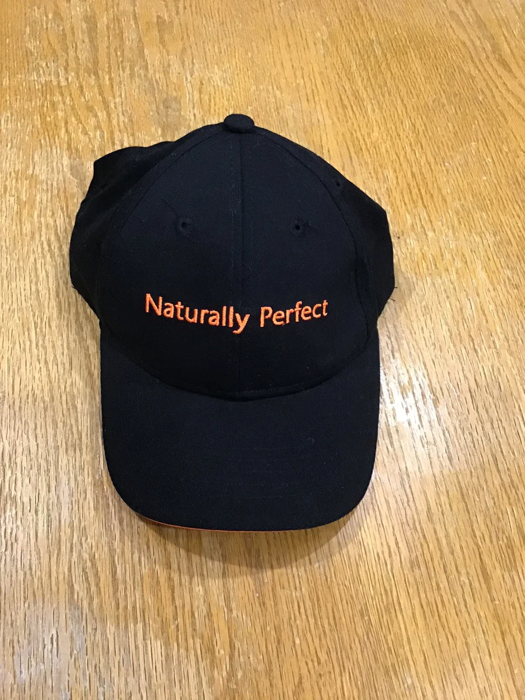 Naturally Perfect Black Baseball Cap thumbnail