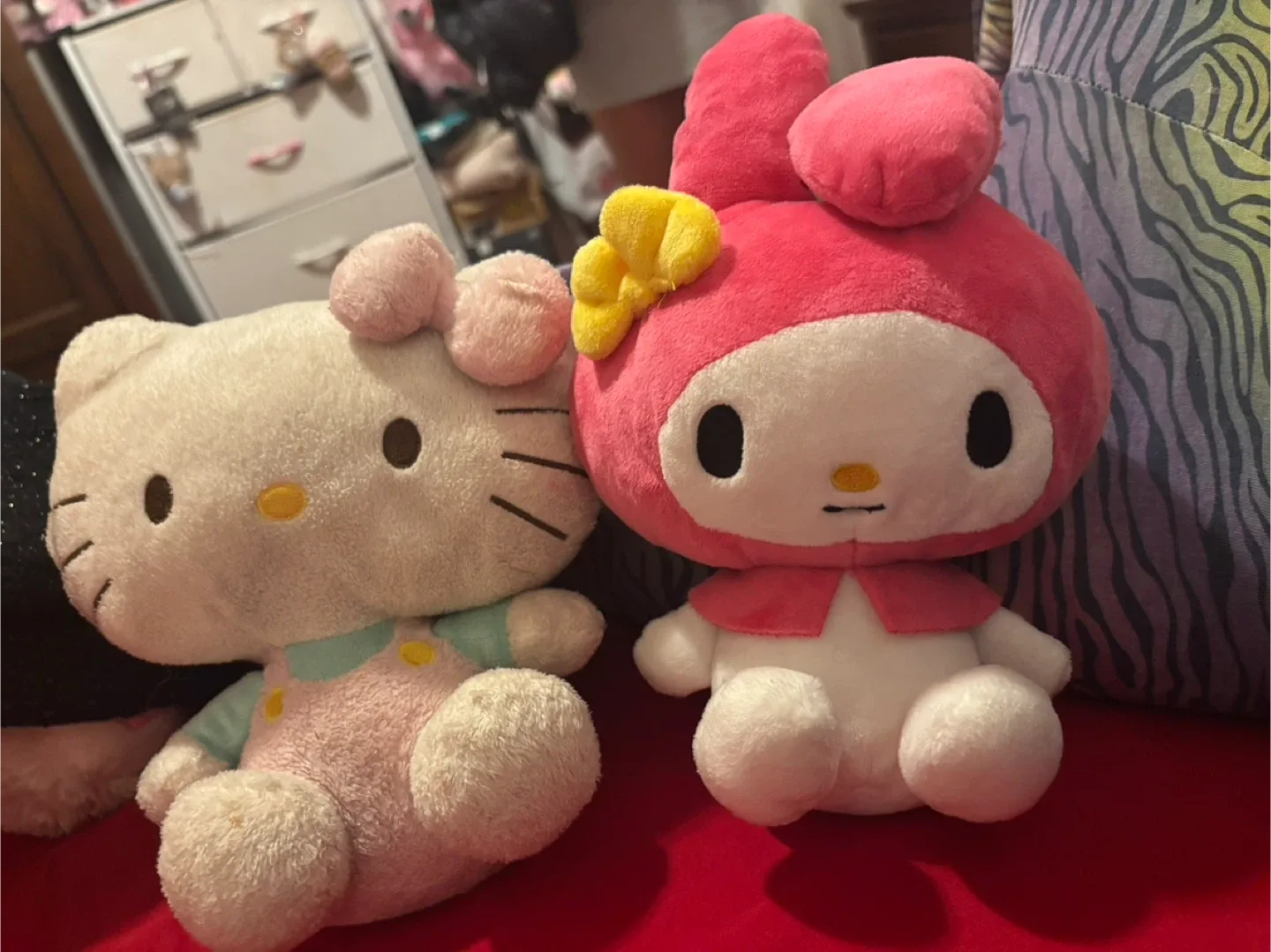 Hello Kitty & My Melody Plush Set image indicator(2)