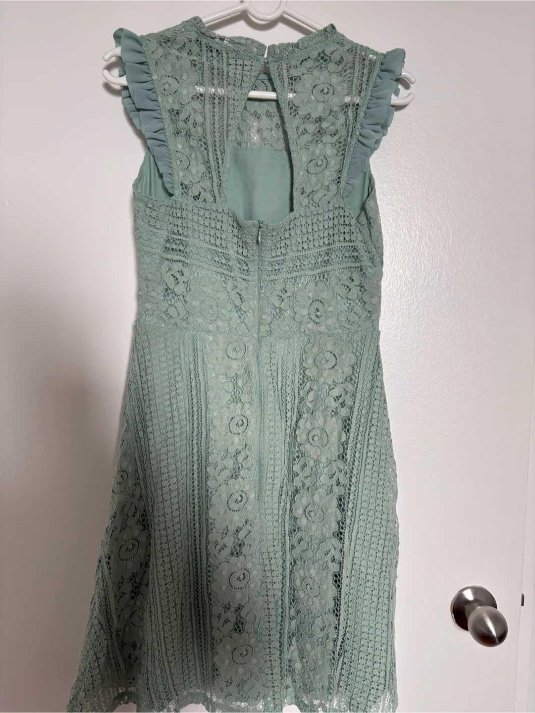 Lace Dress - Size Small, Green - photo 2