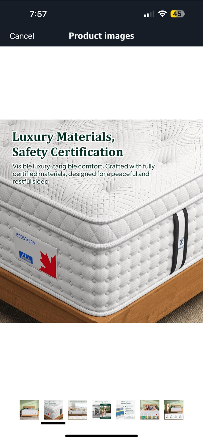 BedStory Queen Size 12 Inch Firm Hybrid Mattress - photo 5