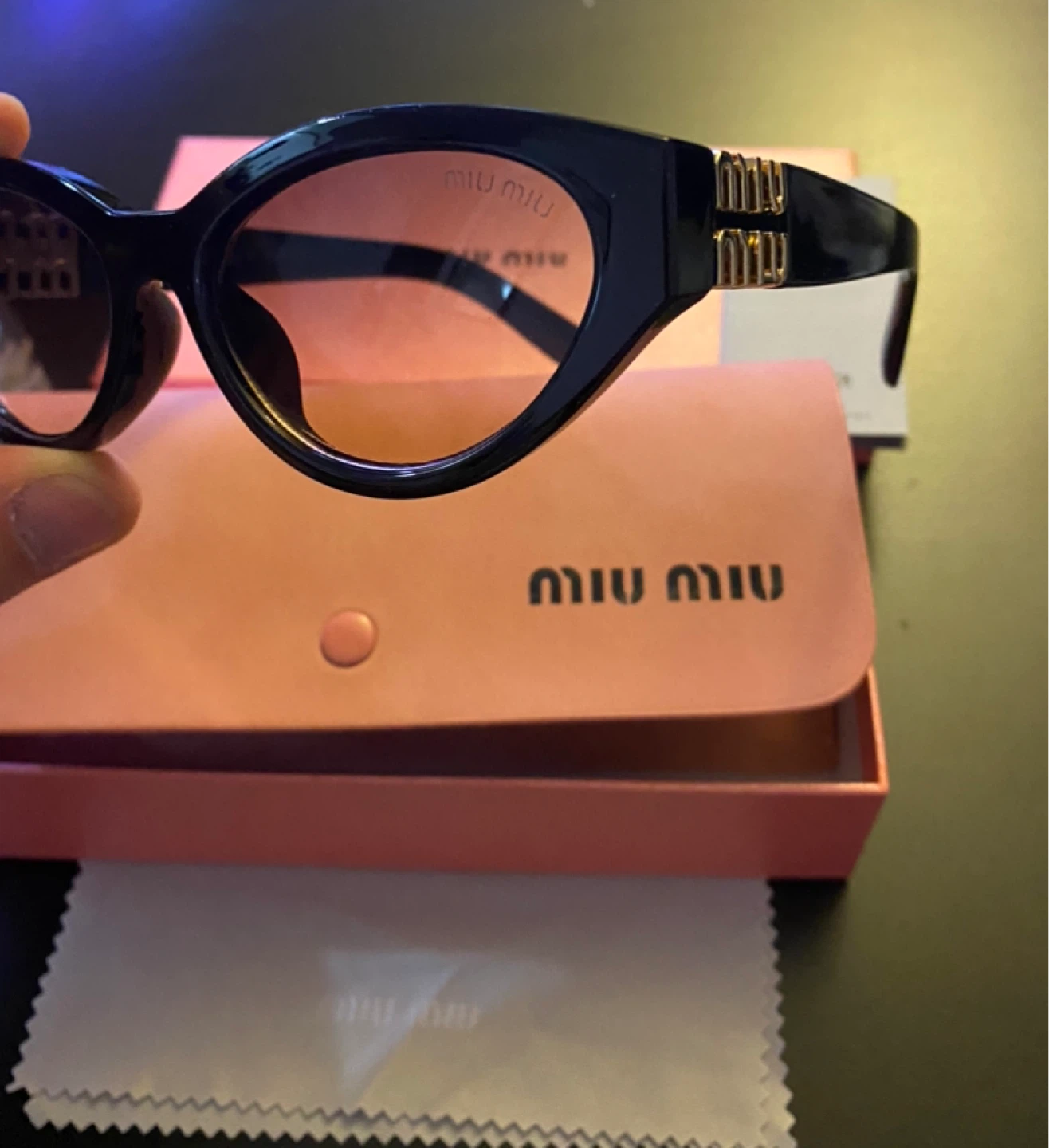 Miu Miu Sunglasses with Case