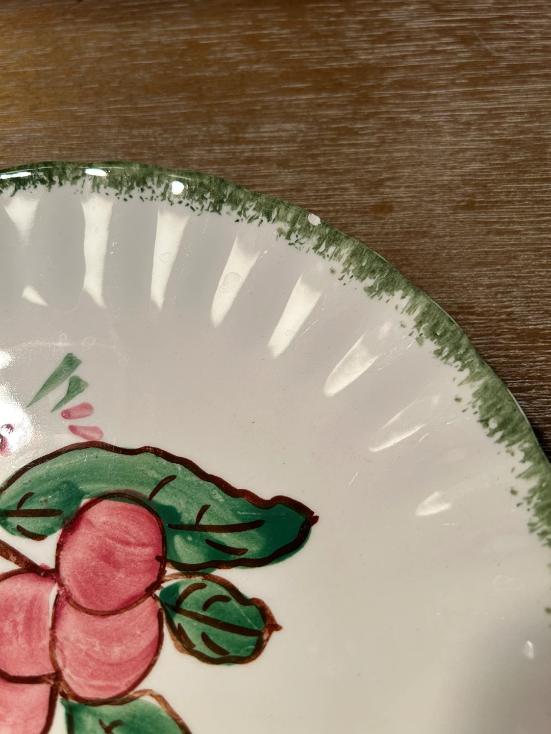 Set of 8 vintage Fruit Dessert Plates - photo 4