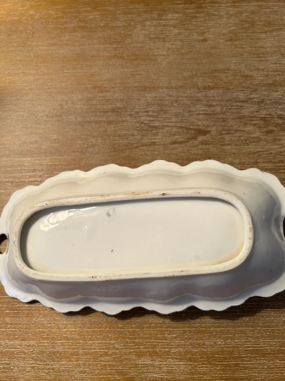 Vintage Floral Candy Dish with Handle image indicator(3)