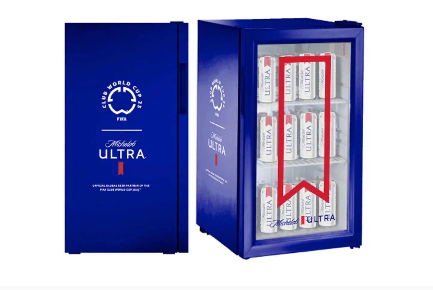 ⚽️Limited Edition Michelob Ultra FIFA Club World Cup Mini Fridge thumbnail