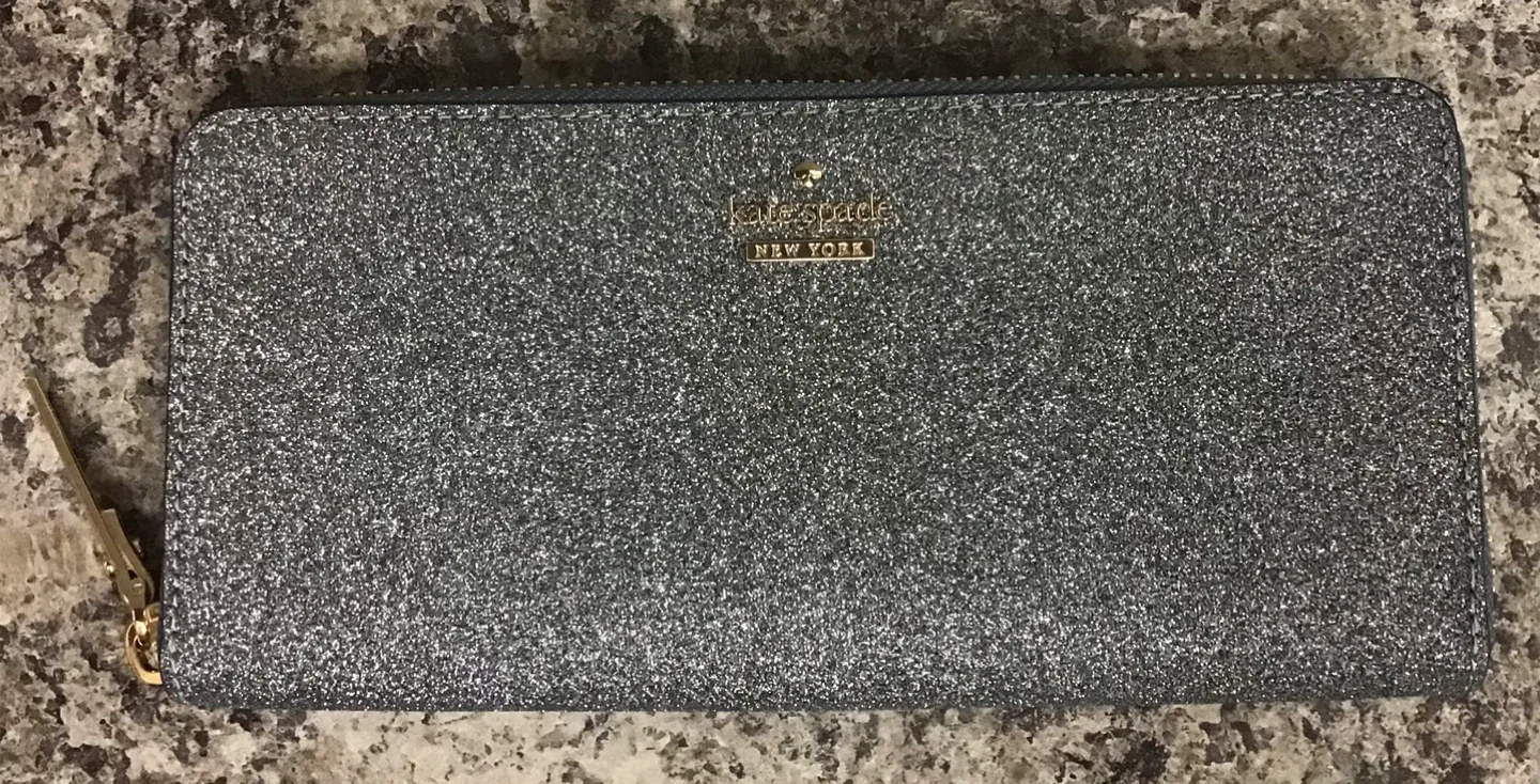 Kate Spade Glitter Wallet thumbnail
