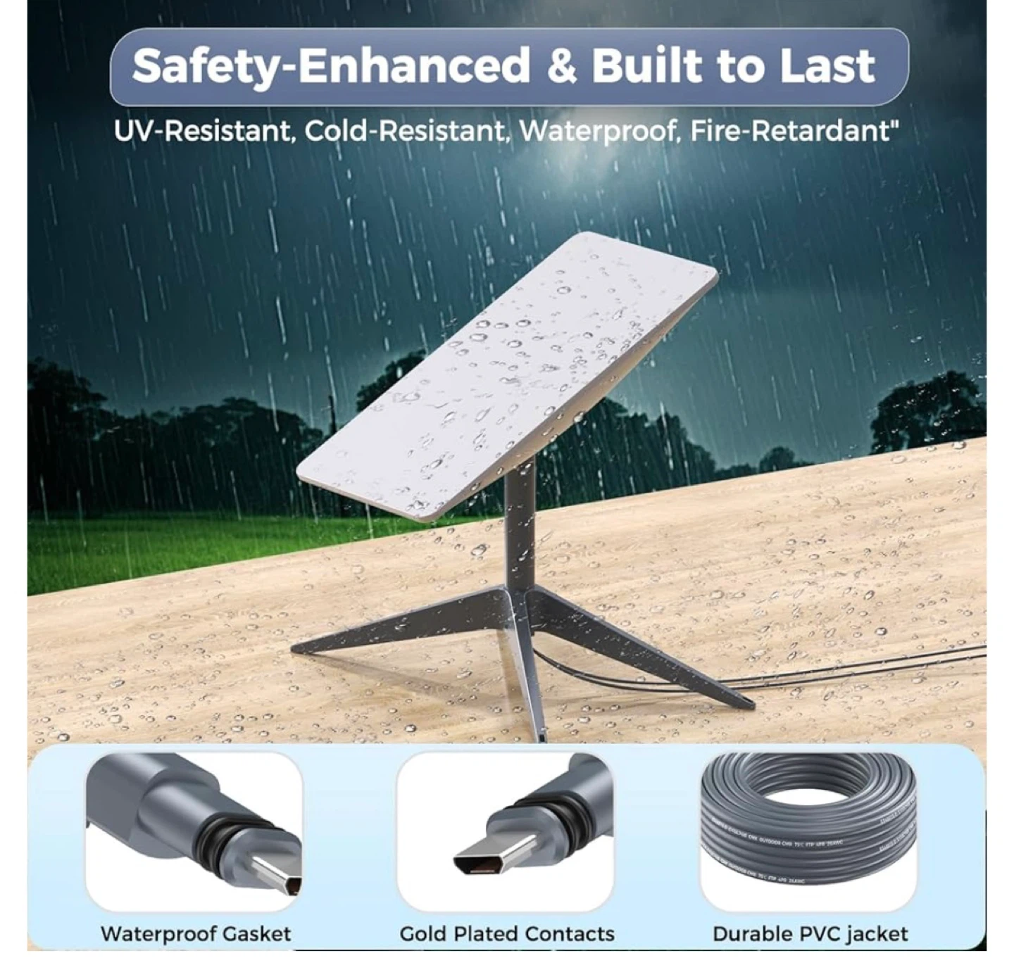Starlink Gen 2 75FT Waterproof Extension Cable - photo 2