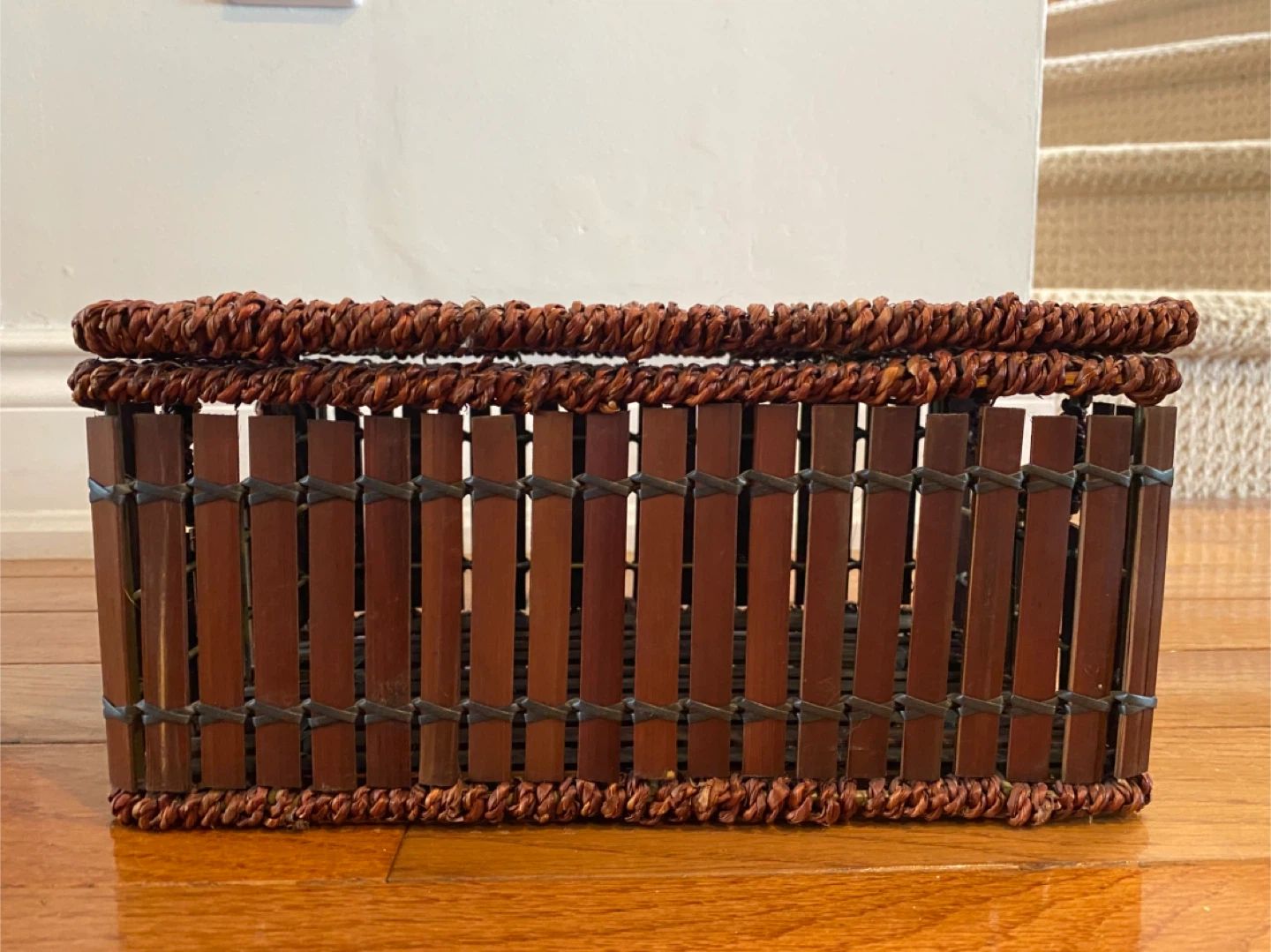 Brown Wicker Storage Baskets (Set of 3) - photo 4