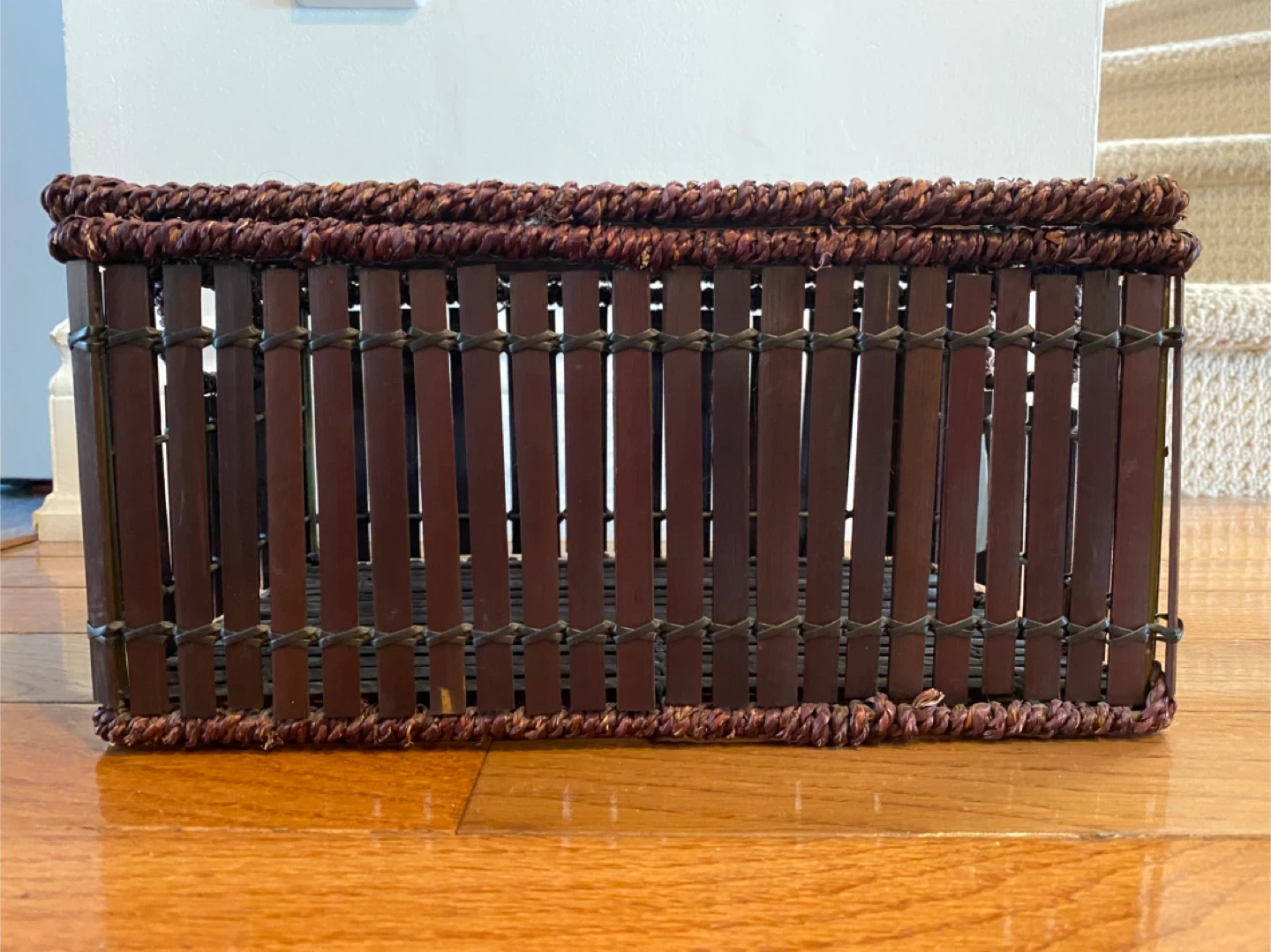 Brown Wicker Storage Baskets (Set of 3) - photo 3