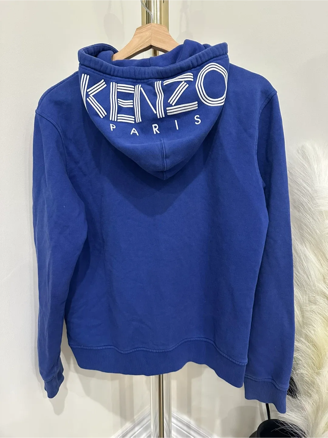 Kenzo Paris Cotton Logo Hoodie Size XS thumbnail