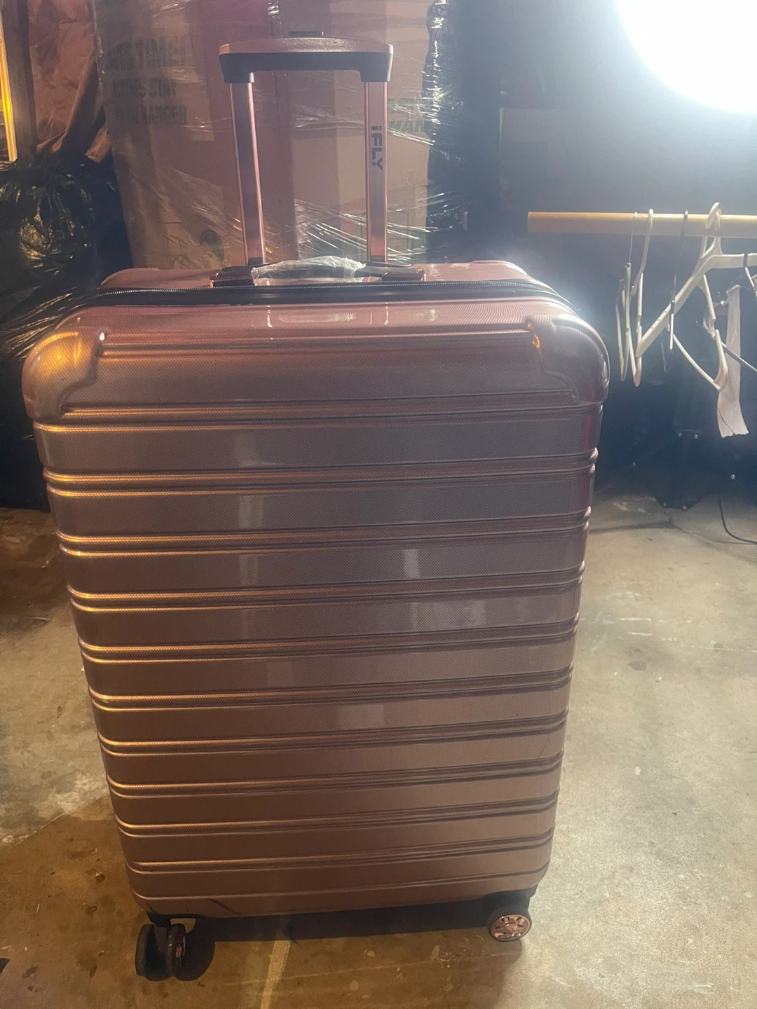 iFLY Rose Gold Hardside Spinner Suitcase - photo 2