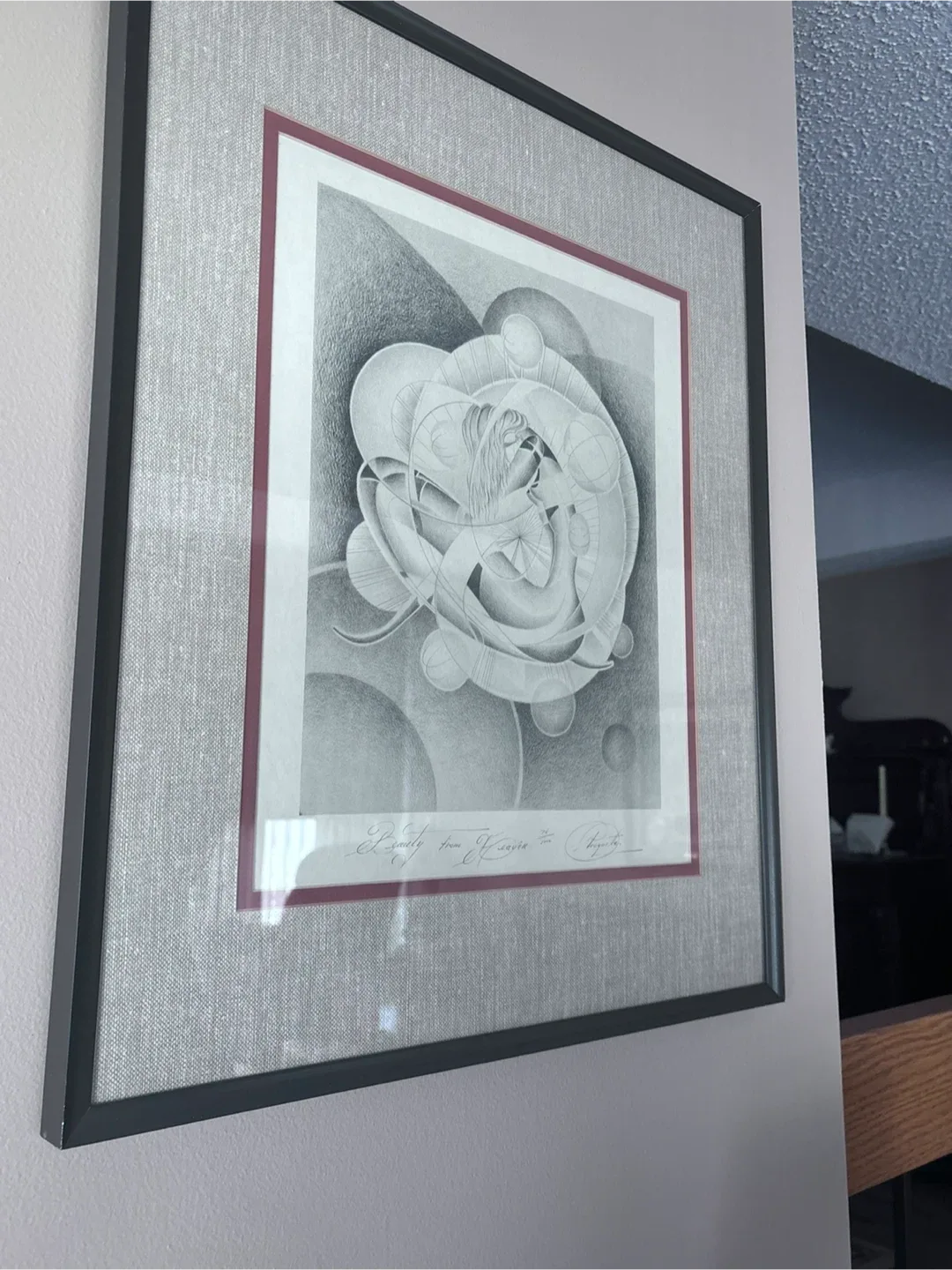 Original Framed Art - Beauty from Heaven by Phoquette thumbnail