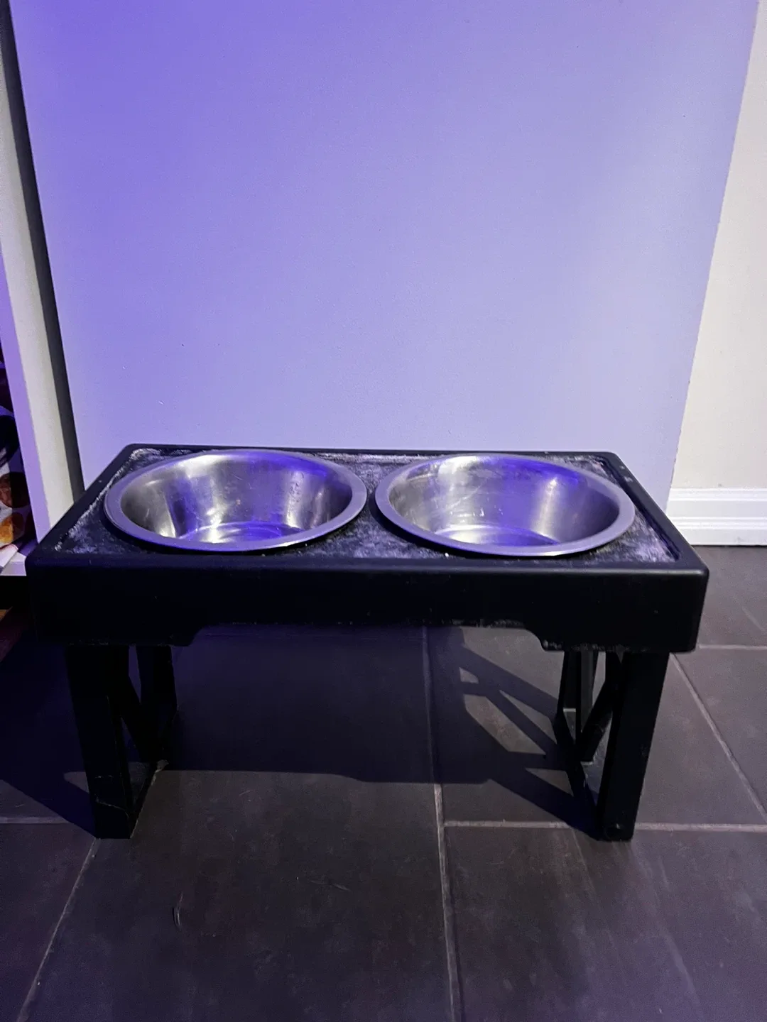 Elevated Double Dog Bowl Stand image indicator(2)