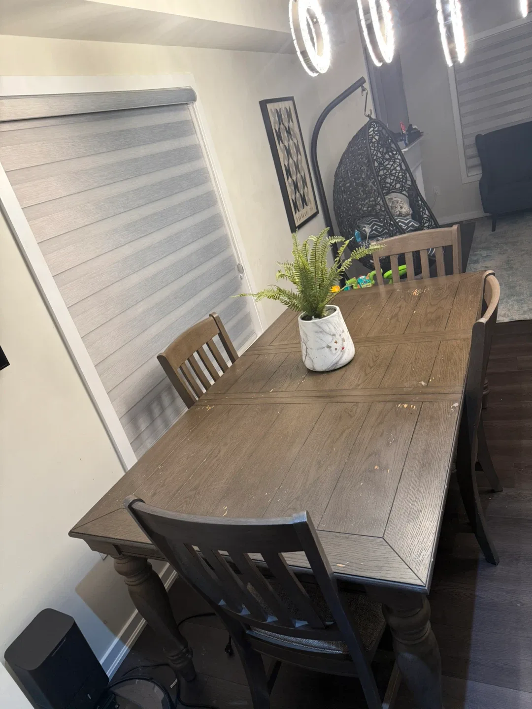 Dining Table with Four Chairs image indicator(2)