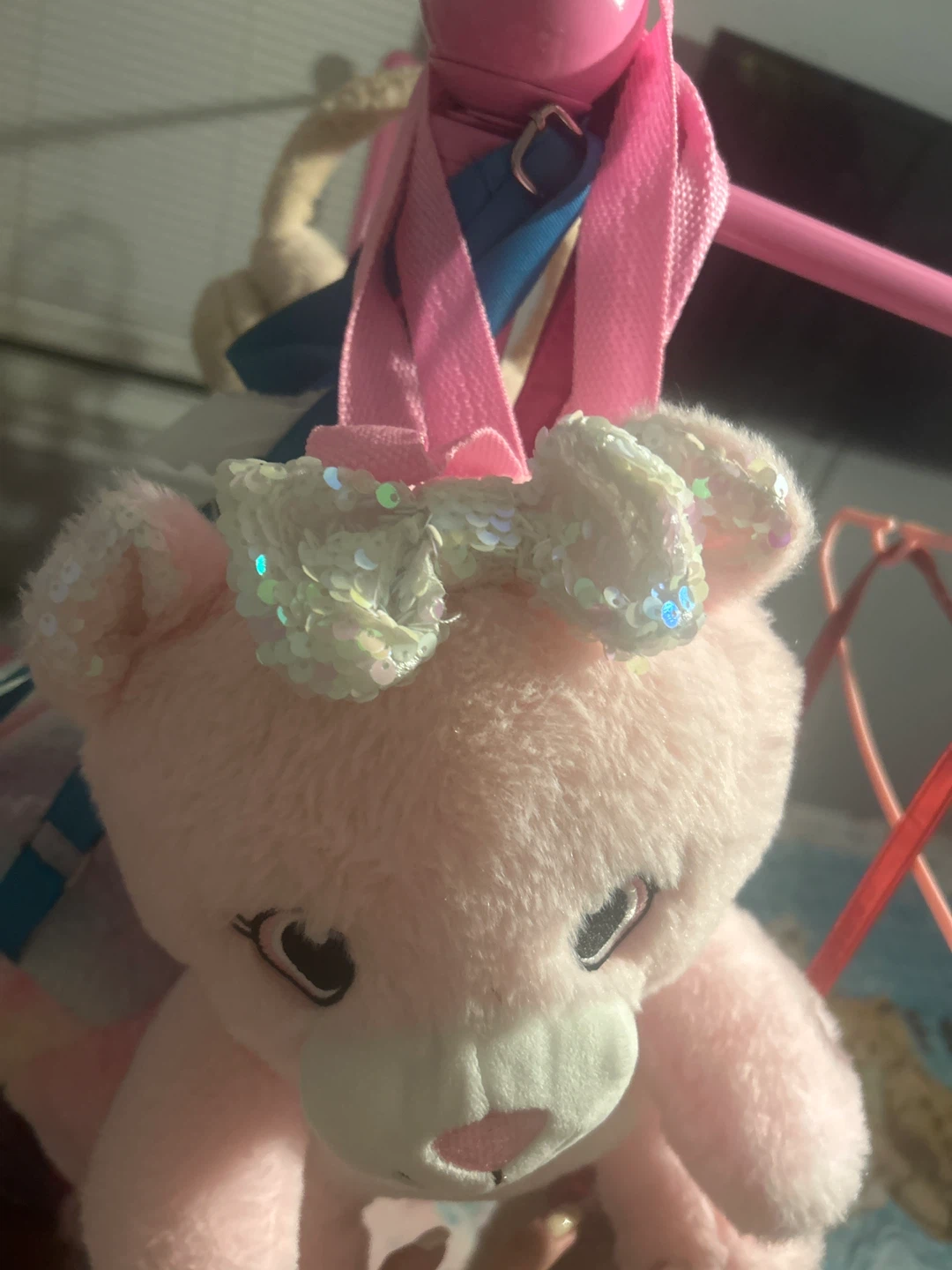 Pink Bear Backpack - photo 4