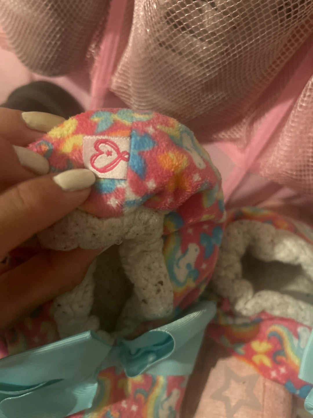 JoJo Siwa Unicorn Slippers with Bow - photo 2