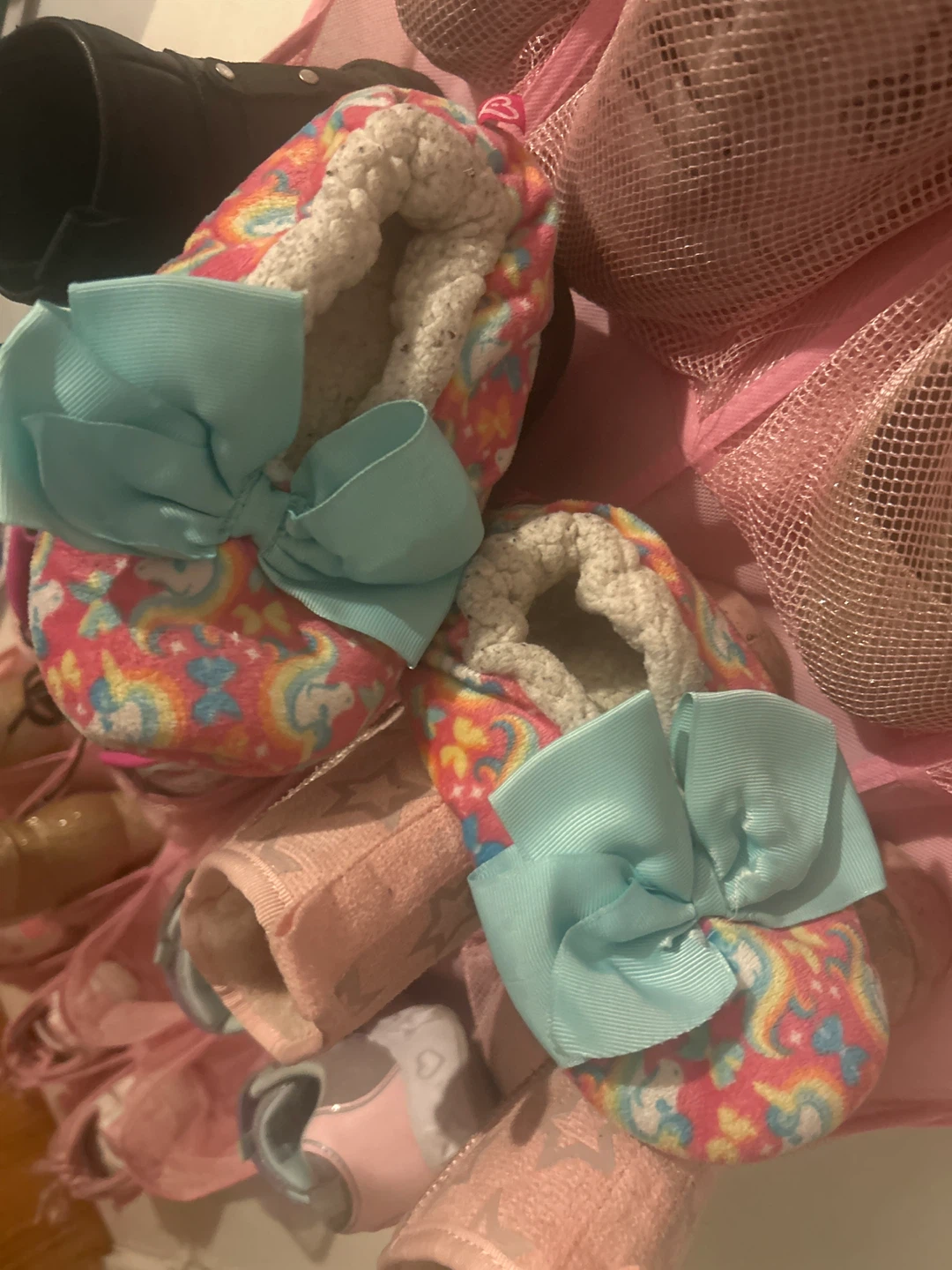 JoJo Siwa Unicorn Slippers with Bow
