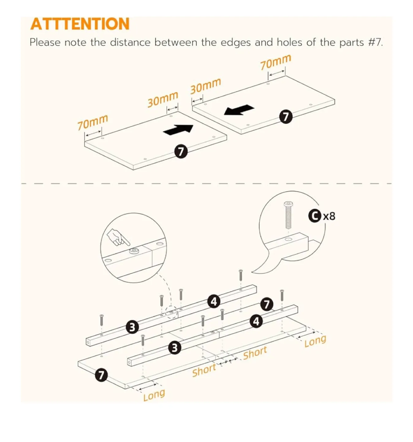 Rustic Brown Console Table with Metal Frame image indicator(8)