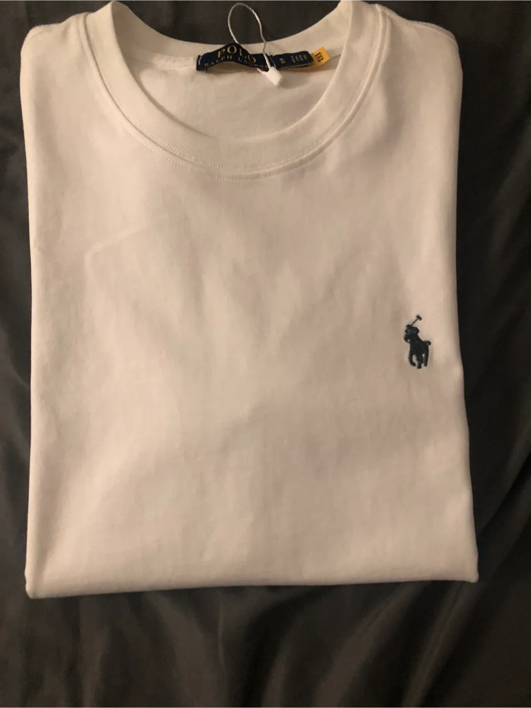 New Polo Ralph Lauren White T-Shirt - S/P image indicator(4)
