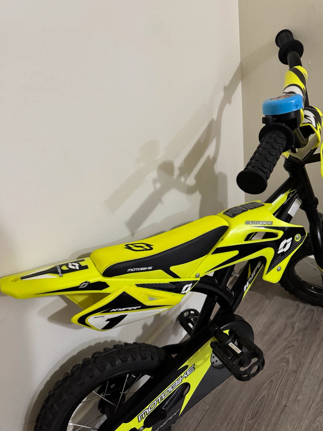 MotoBike Kids' Balance Bike - Yellow - photo 3
