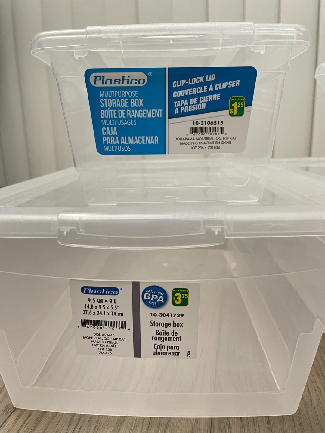 Plastic Storage Boxes - photo 2