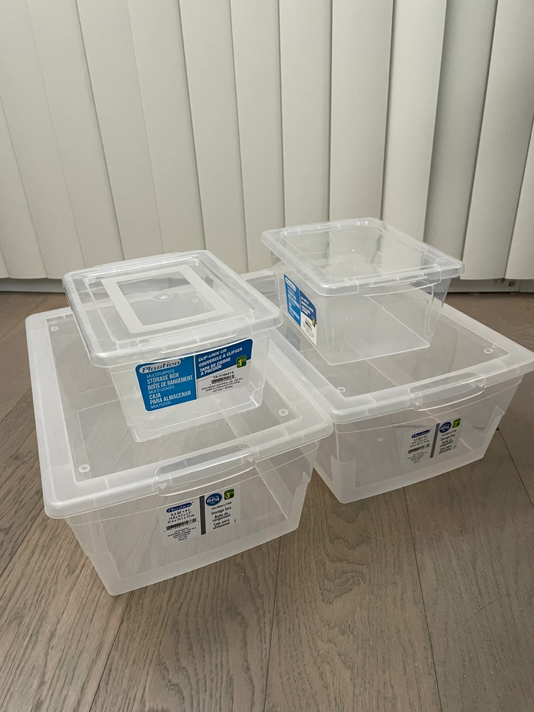 Plastic Storage Boxes