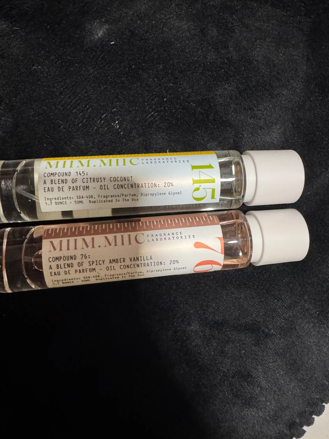 MIIH.MIIH Fragrance Set: Citrusy Coconut & Spicy Amber Vanilla - photo 3