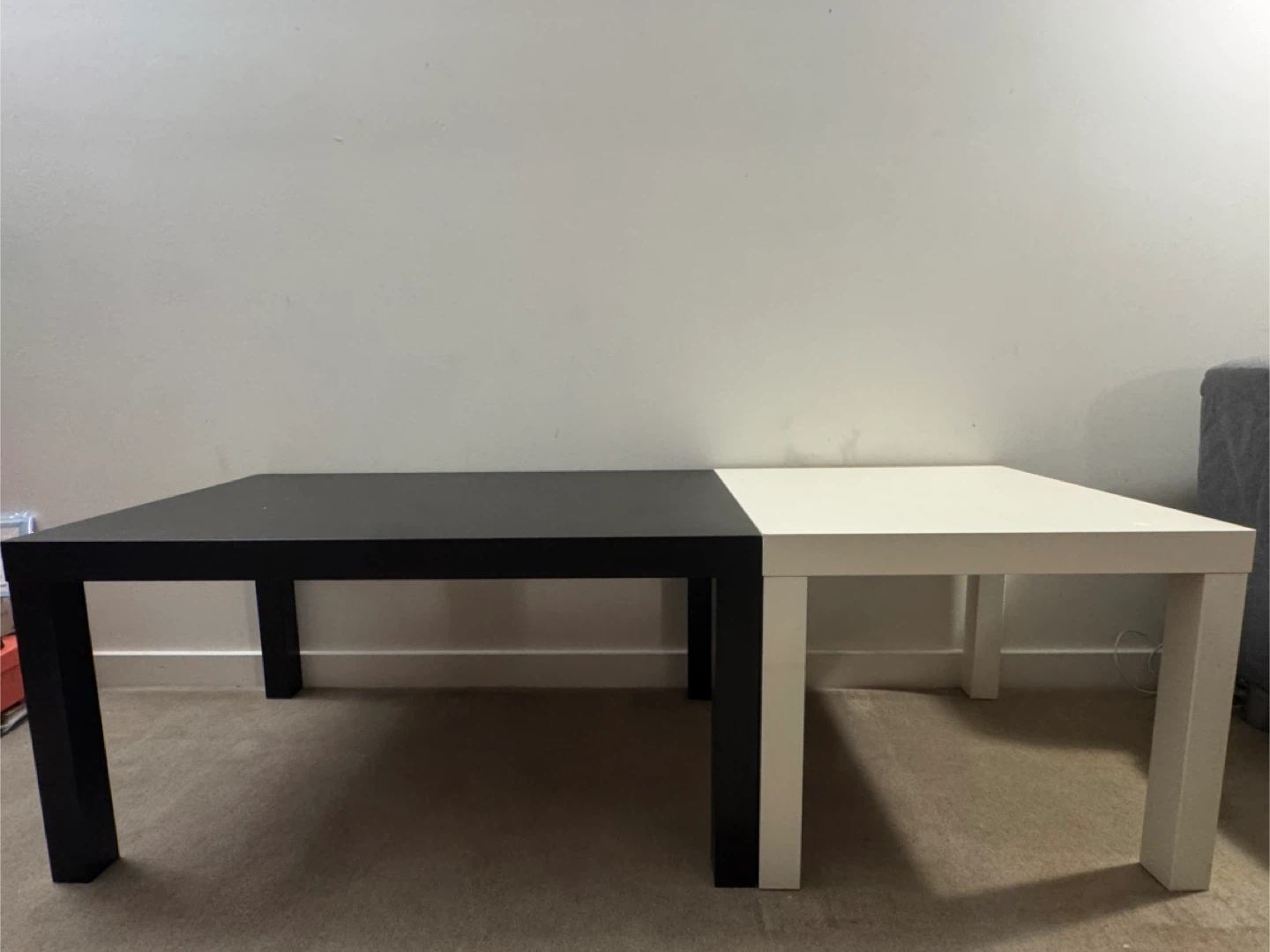 Ikea Lack Coffee Table - Black and White - photo 2