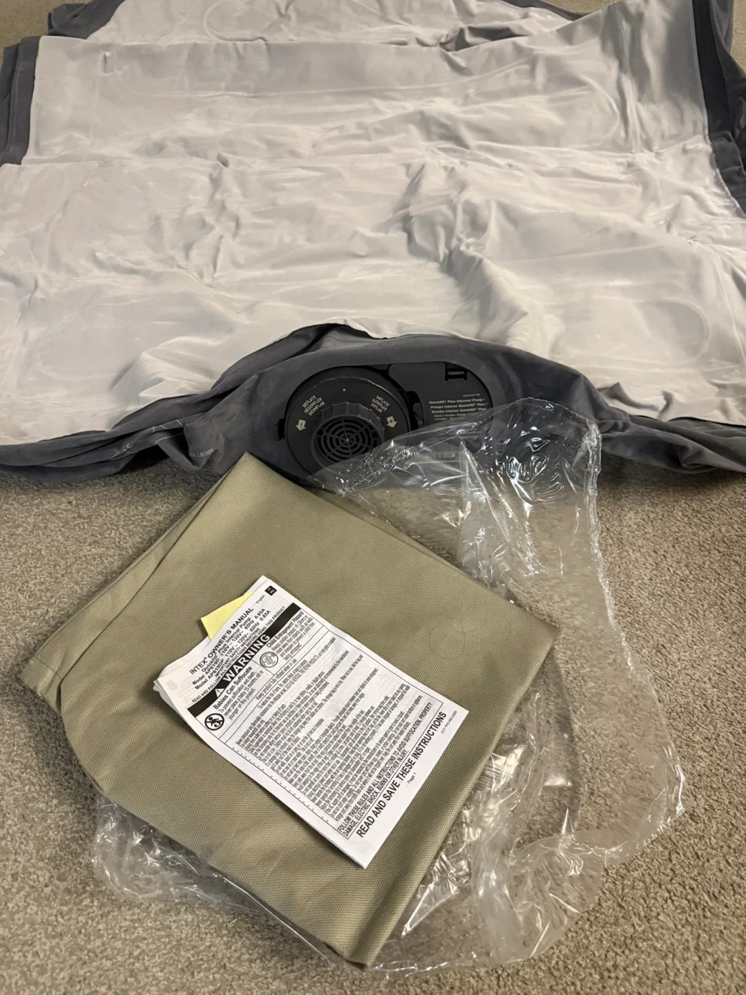 NEW 13” Twin Self-Inflatable Air Mattress image indicator(4)