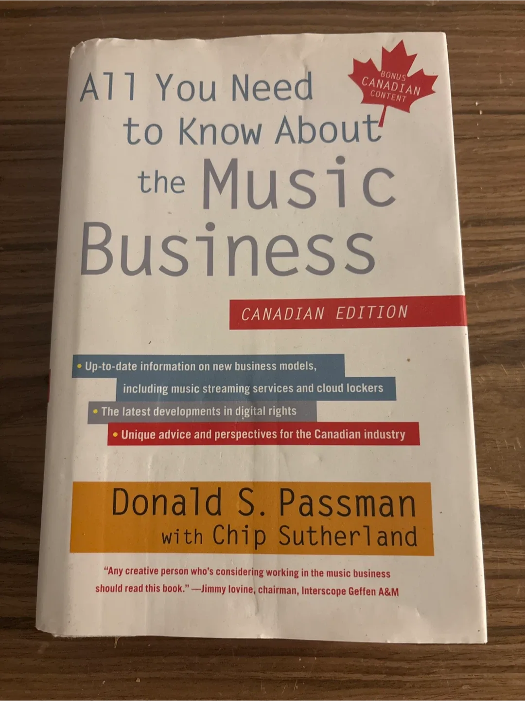 All You Need to Know About the Music Business by Donald Passman thumbnail