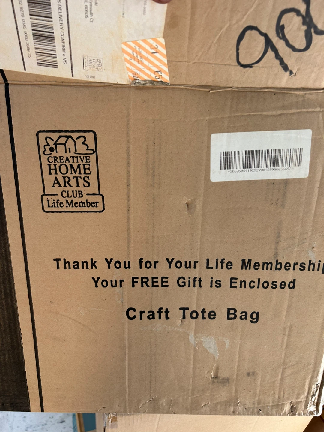 Creative Home Arts Club Craft Tote Bag - New - photo 4