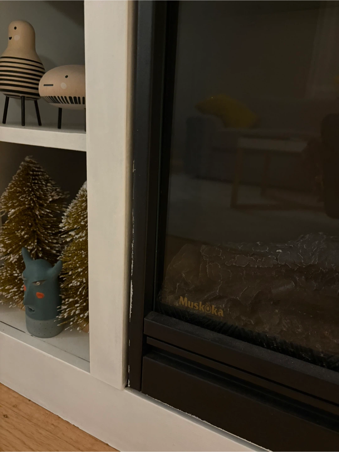 Muskoka Electric Fireplace TV Stand White - photo 5